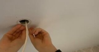 Установка люстры в Серпухове в октябре