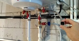 Установка накопительного водонагревателя в Серпухове в октябре