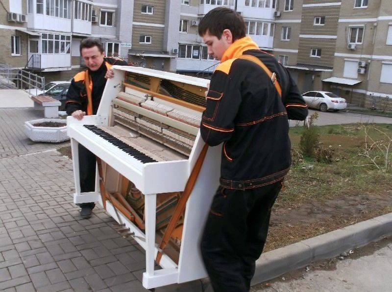 Перевозка пианино и рояля в Серпухове — цена от 813 руб., грузчики, упаковка — Мастер24